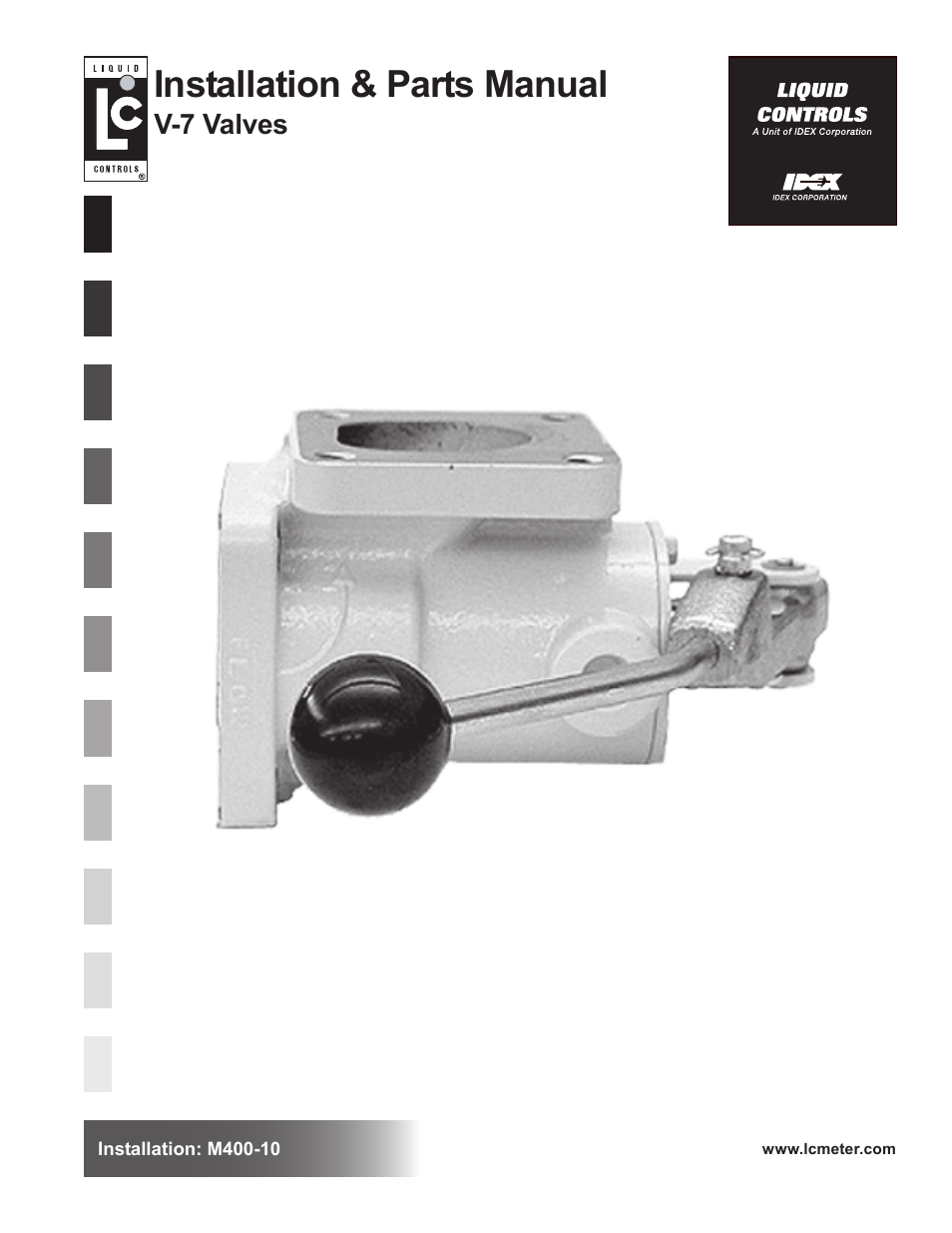 Liquid Controls V-7 Valves User Manual | 16 pages