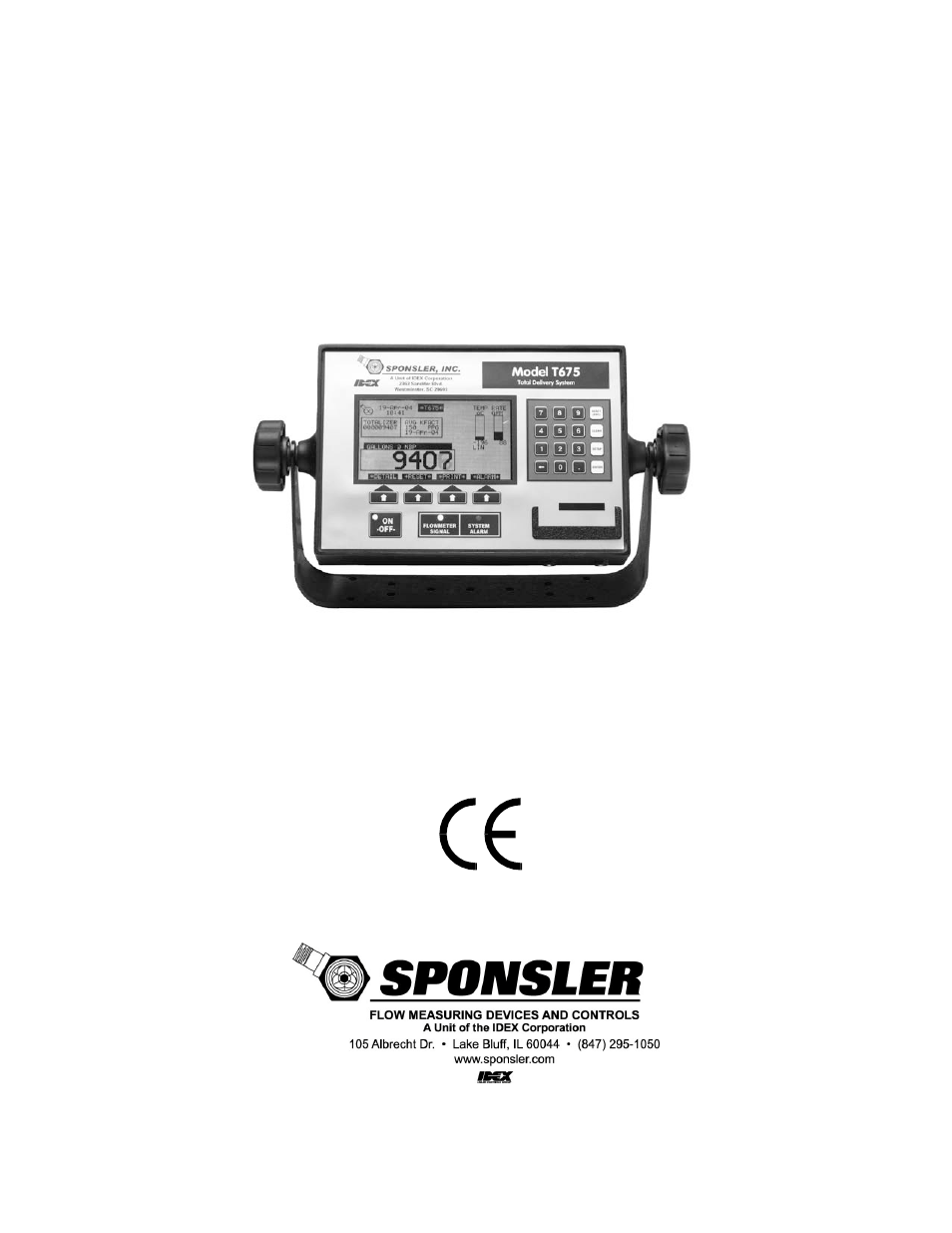 Liquid Controls Sponsler T675 - Cryogenic System Register User Manual | 54 pages