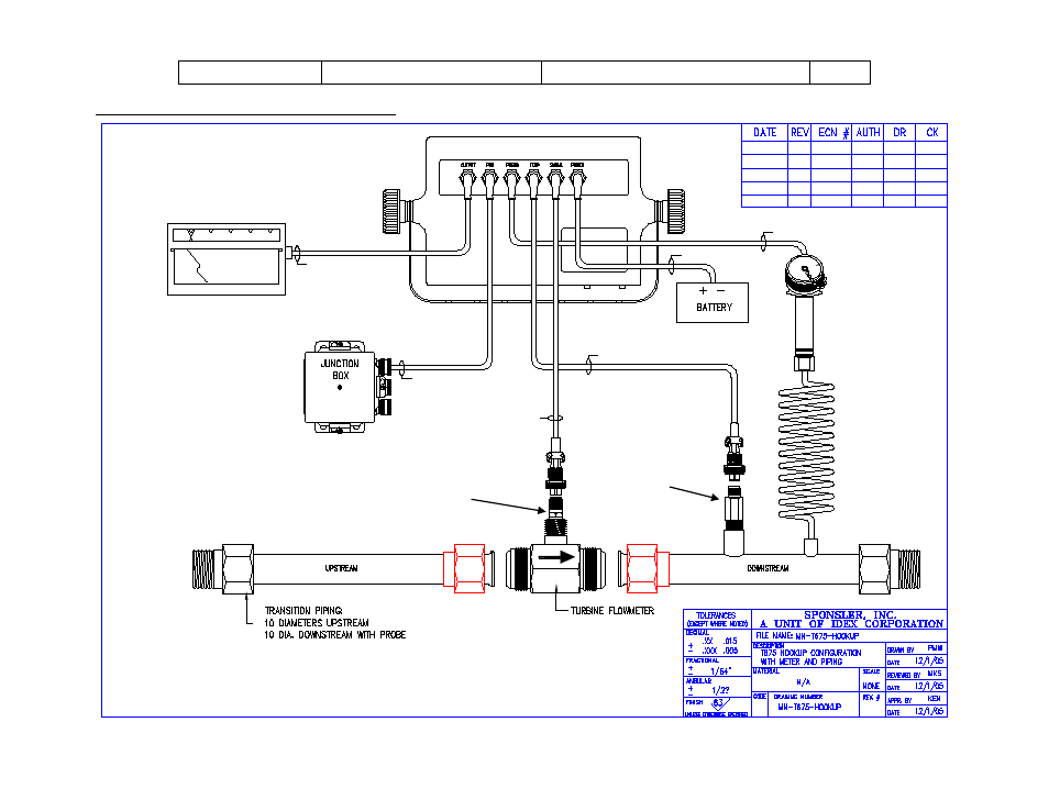 3 delivery components interconnect wiring, T675 hookup configuration with meter & piping | Liquid Controls Sponsler T675 - Cryogenic System Register User Manual | Page 46 / 54