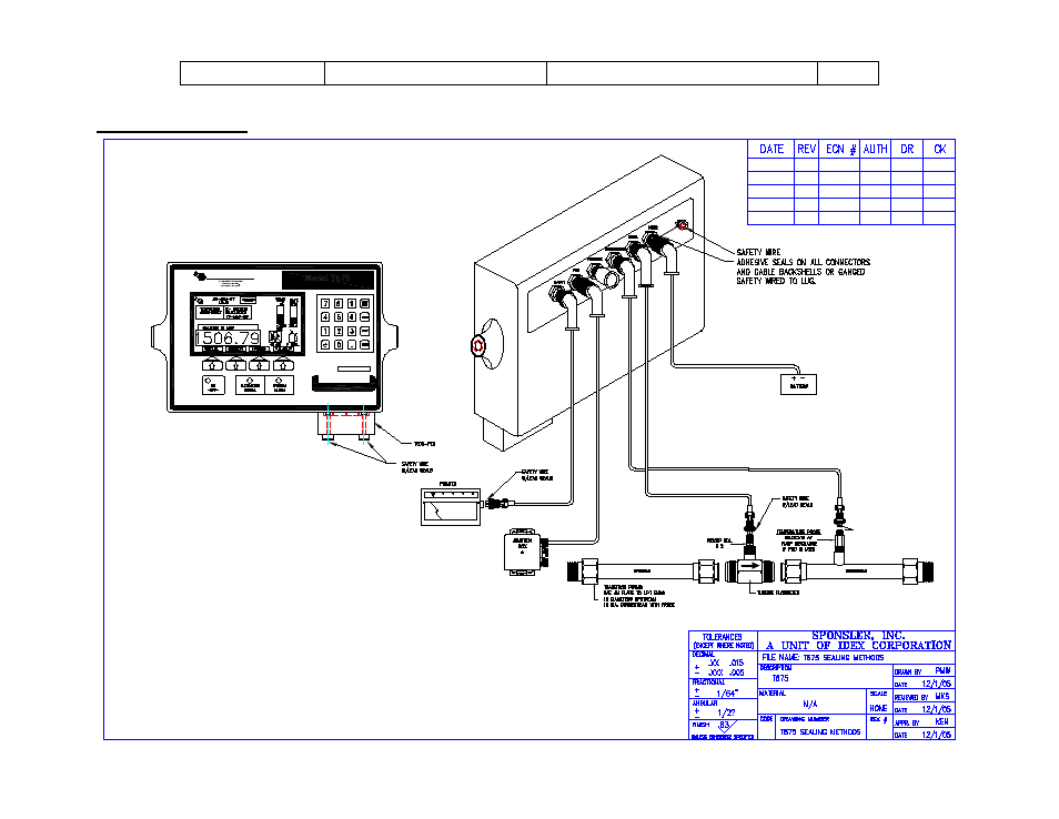 4 sealing locations | Liquid Controls Sponsler T675 - Cryogenic System Register User Manual | Page 47 / 54
