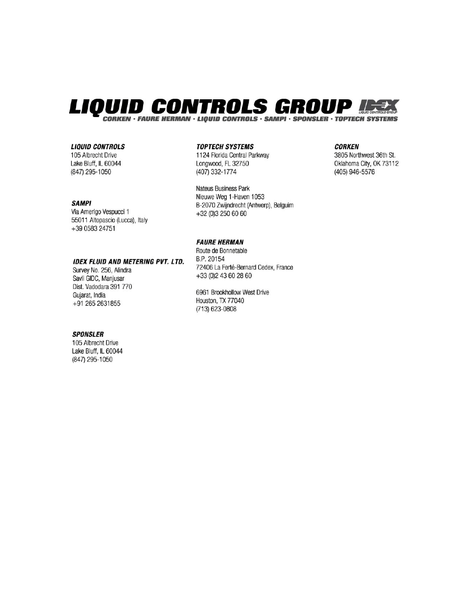 Liquid Controls Sponsler T675 - Cryogenic System Register User Manual | Page 54 / 54