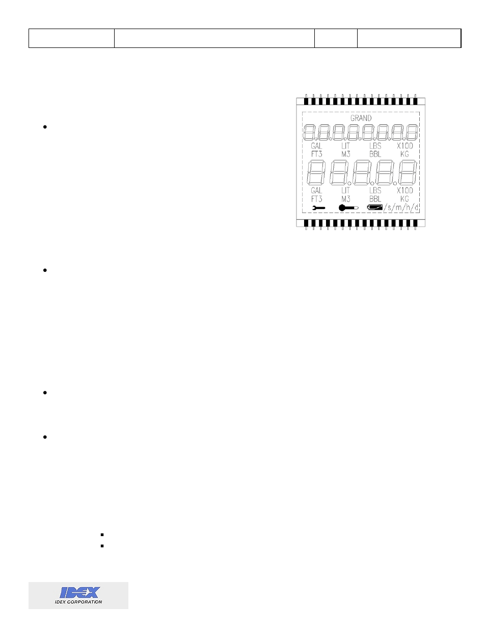 Lcd display | Liquid Controls Sponsler IT400 Electronic Register User Manual | Page 12 / 40