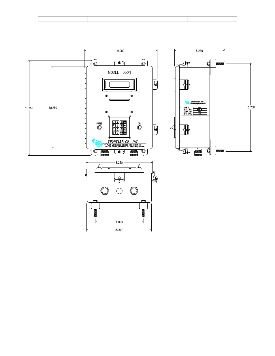 Liquid Controls T350N-P User Manual | Page 21 / 24