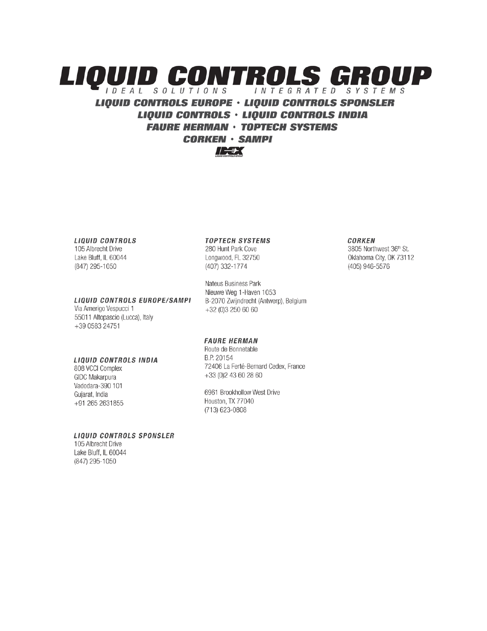 Liquid Controls T350N-P User Manual | Page 24 / 24