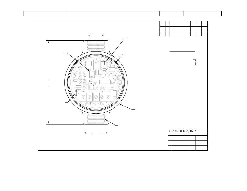 Pub. no. mn-711-3a, Sponsler, inc | Liquid Controls SP711-3 User Manual | Page 4 / 4