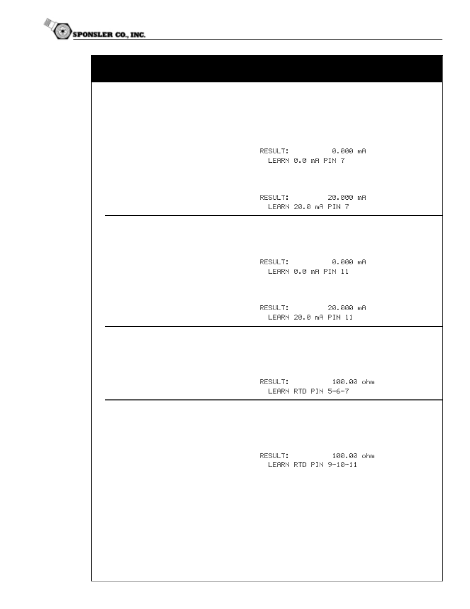 Service & analysis | Liquid Controls SP4000 User Manual | Page 96 / 122