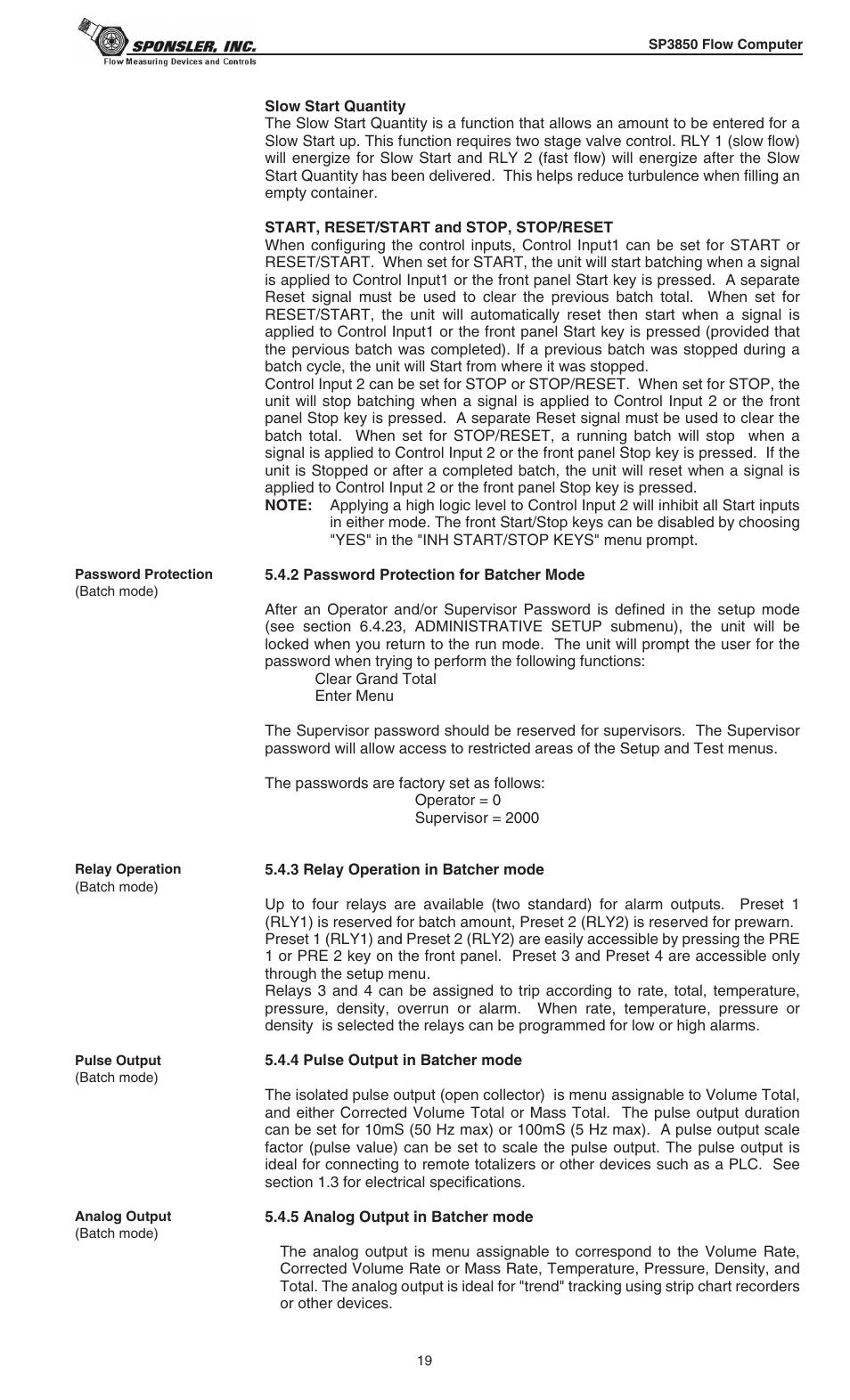 Liquid Controls SP3850 User Manual | Page 23 / 77