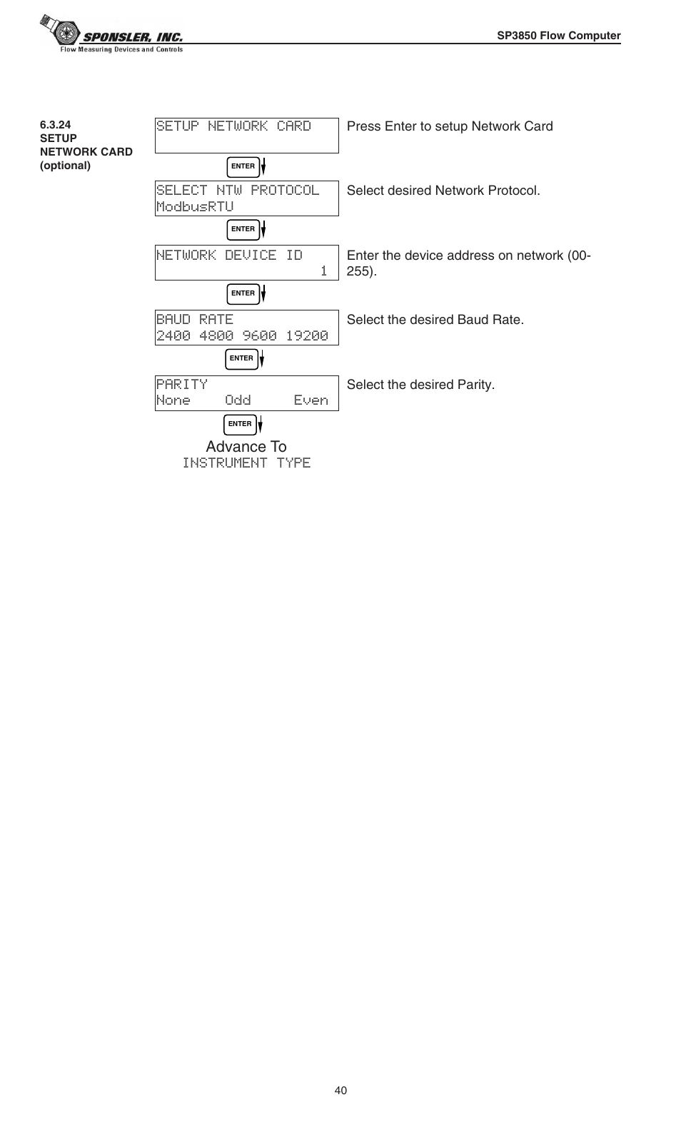 Liquid Controls SP3850 User Manual | Page 44 / 77