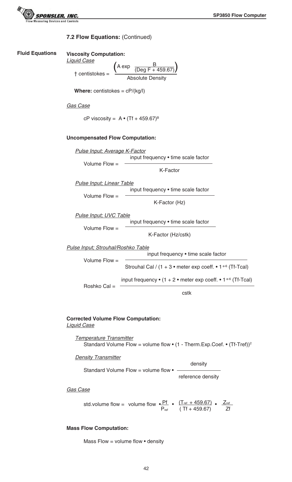 Liquid Controls SP3850 User Manual | Page 46 / 77