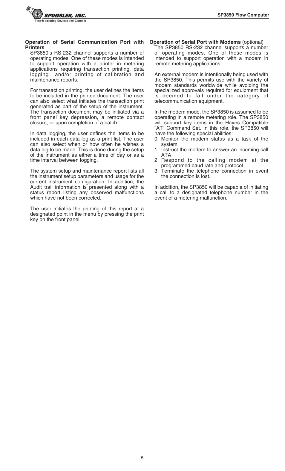 Liquid Controls SP3850 User Manual | Page 9 / 77