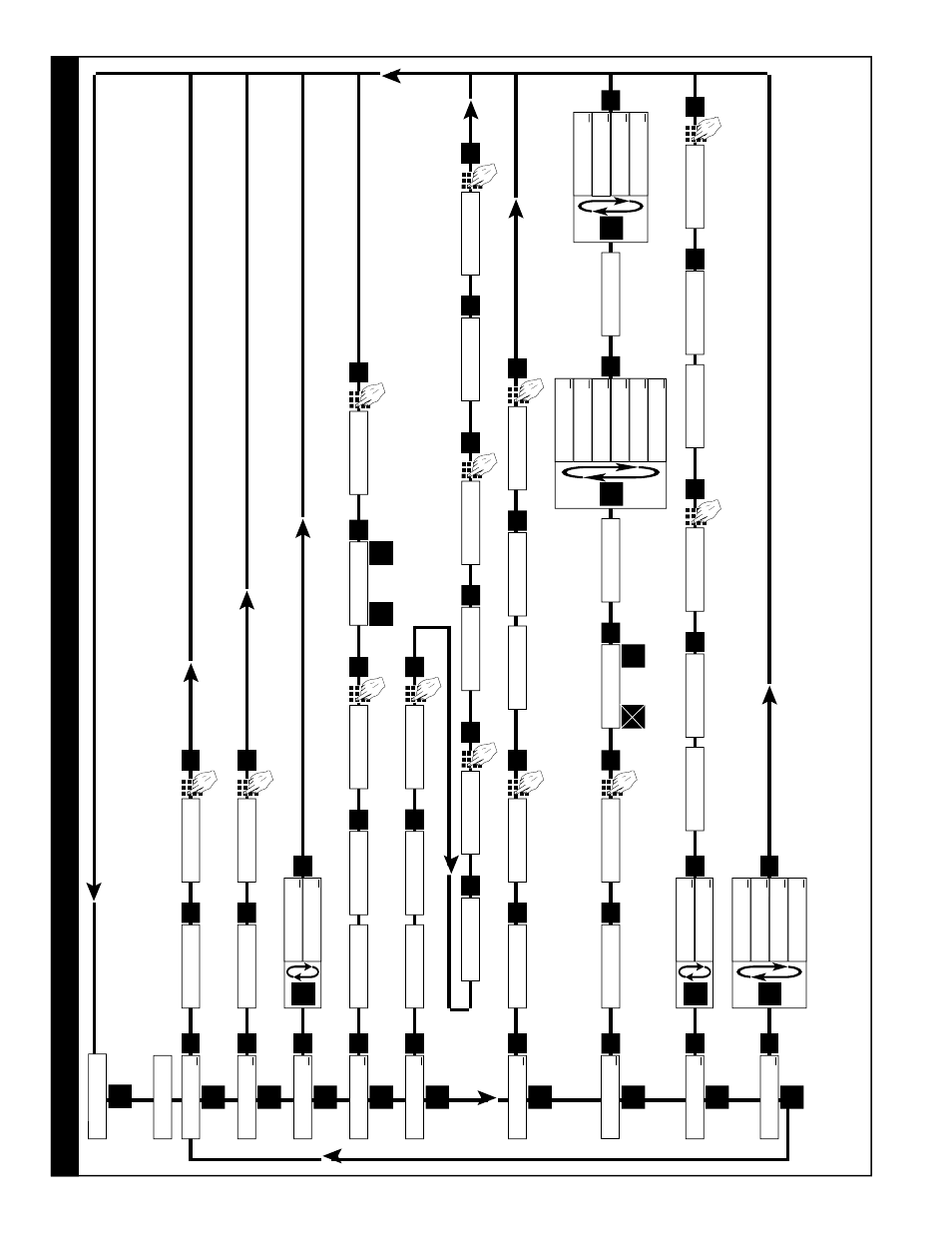 Software v ersion 8.7 programming flow chart | Liquid Controls SP2800 User Manual | Page 14 / 51
