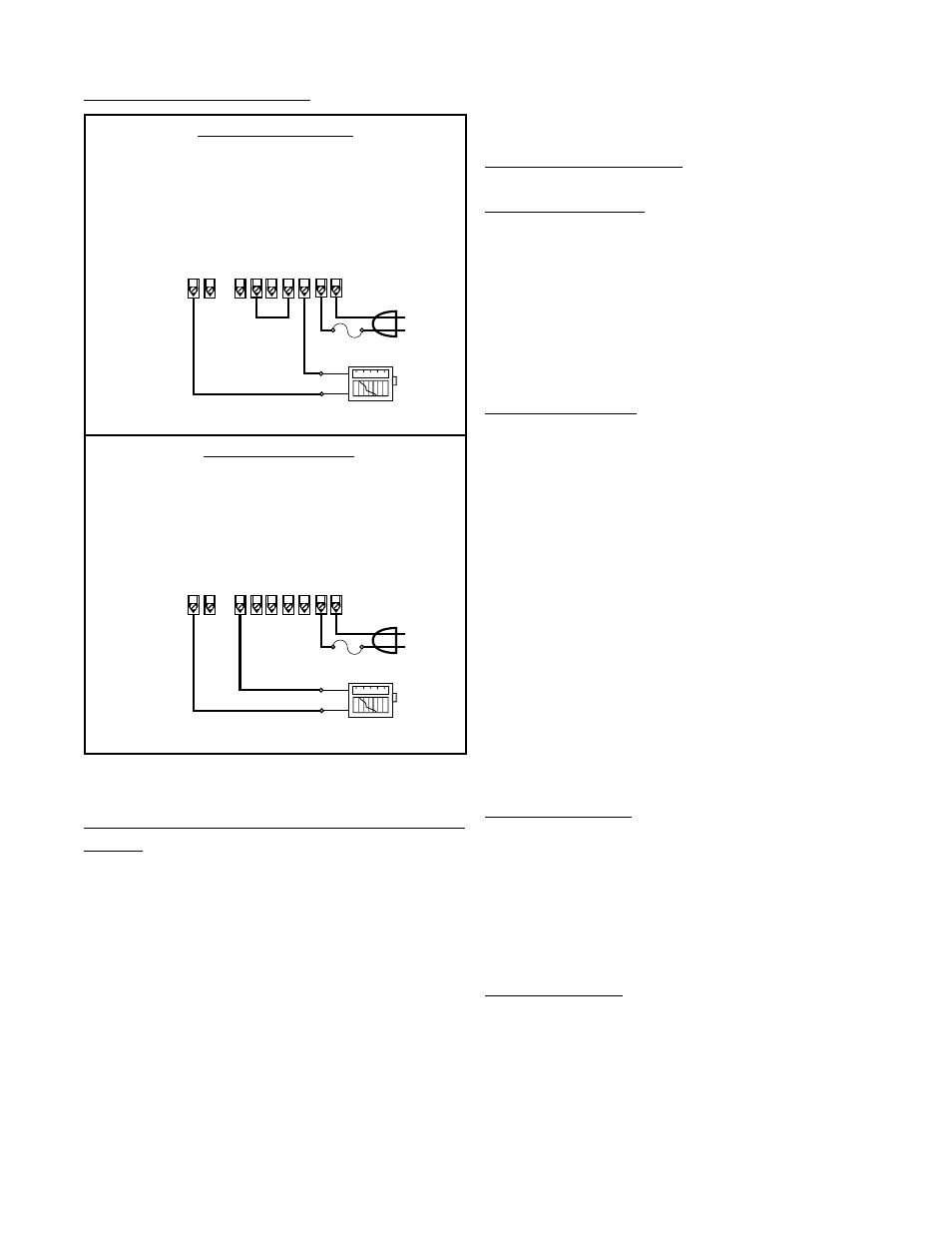 20 ma out wiring voltage out wiring | Liquid Controls SP2800 User Manual | Page 38 / 51