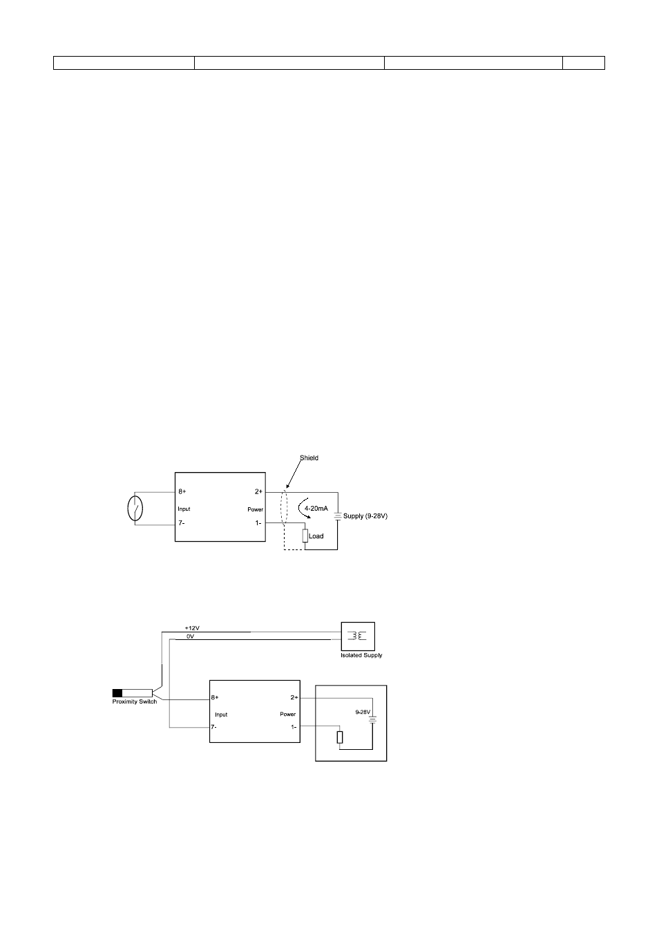 Specifications, Typical connection, Connection to a sensor requiring external power | Liquid Controls IT375 User Manual | Page 19 / 32