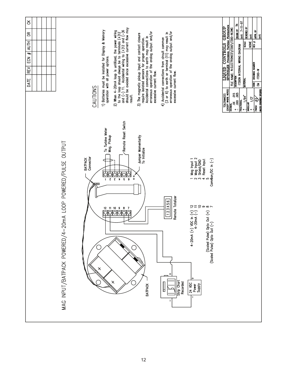 Liquid Controls IT300N User Manual | Page 14 / 15