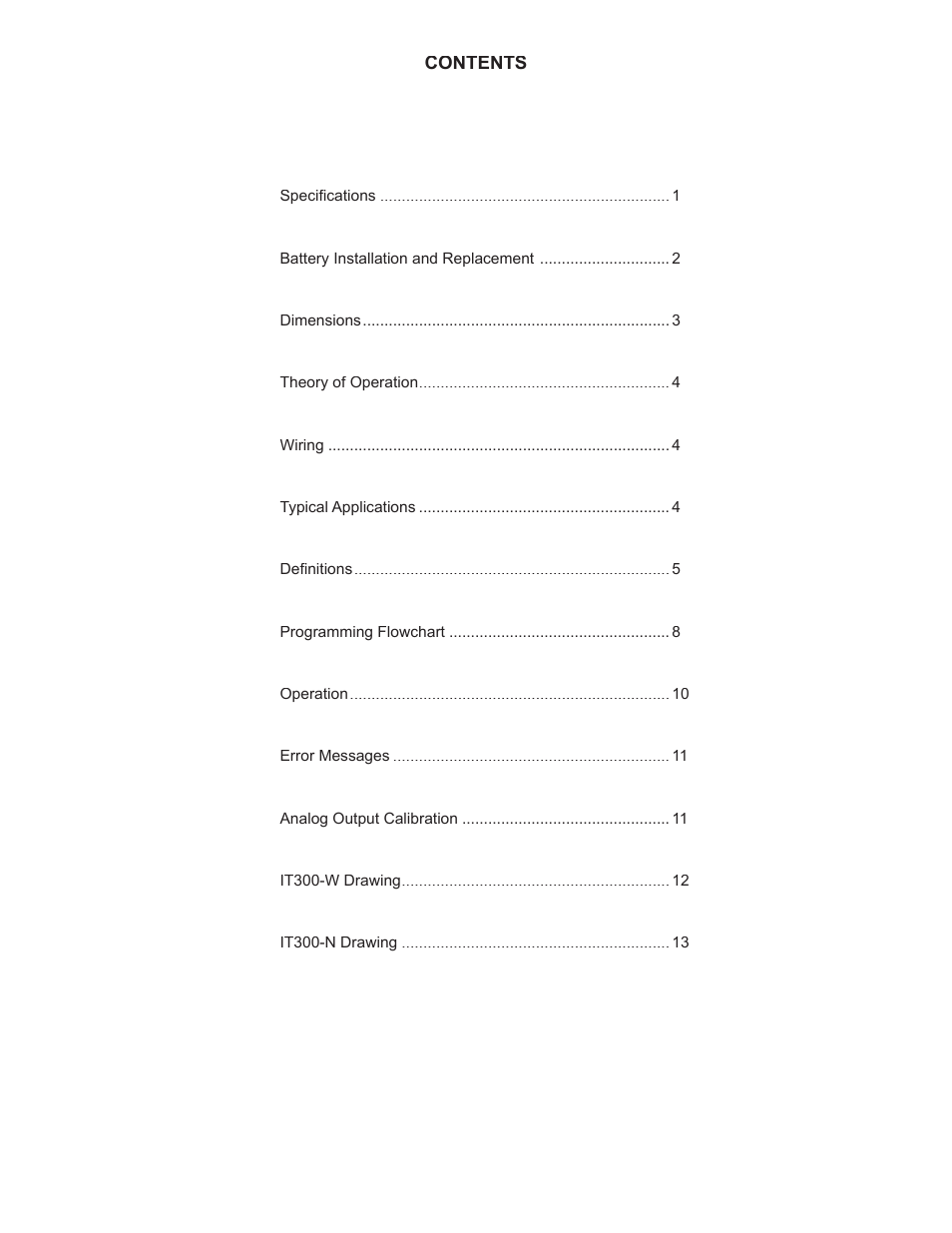 Liquid Controls IT300N User Manual | Page 2 / 15