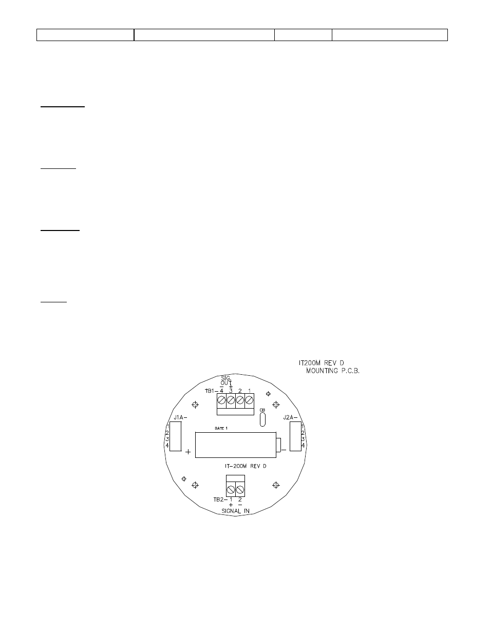 Installation, Inspection, Physical | Electrical, Signal | Liquid Controls IT200N User Manual | Page 5 / 12