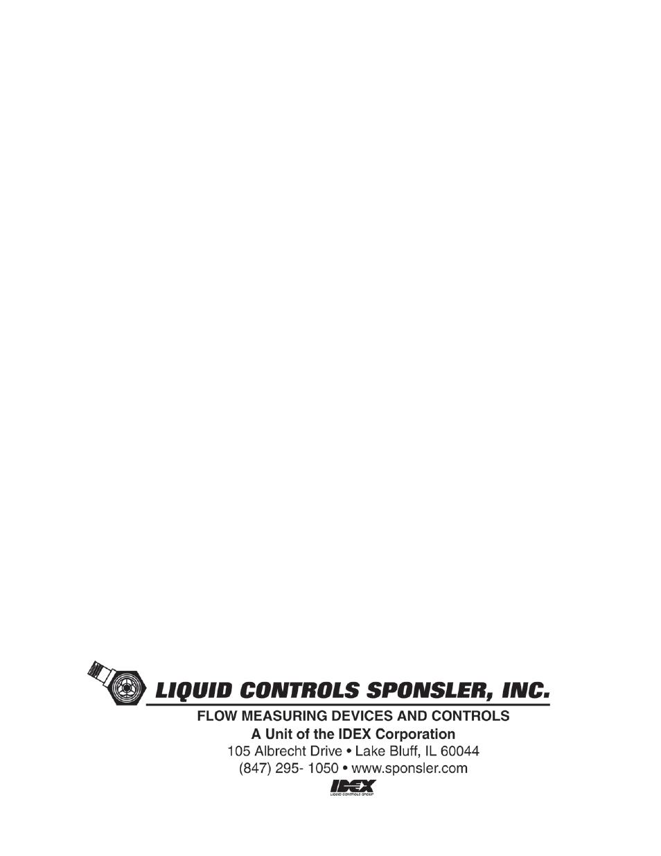 Liquid Controls IT150N User Manual | 12 pages