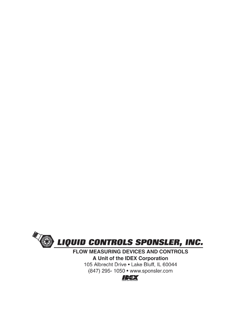 Liquid Controls AN25 User Manual | 16 pages