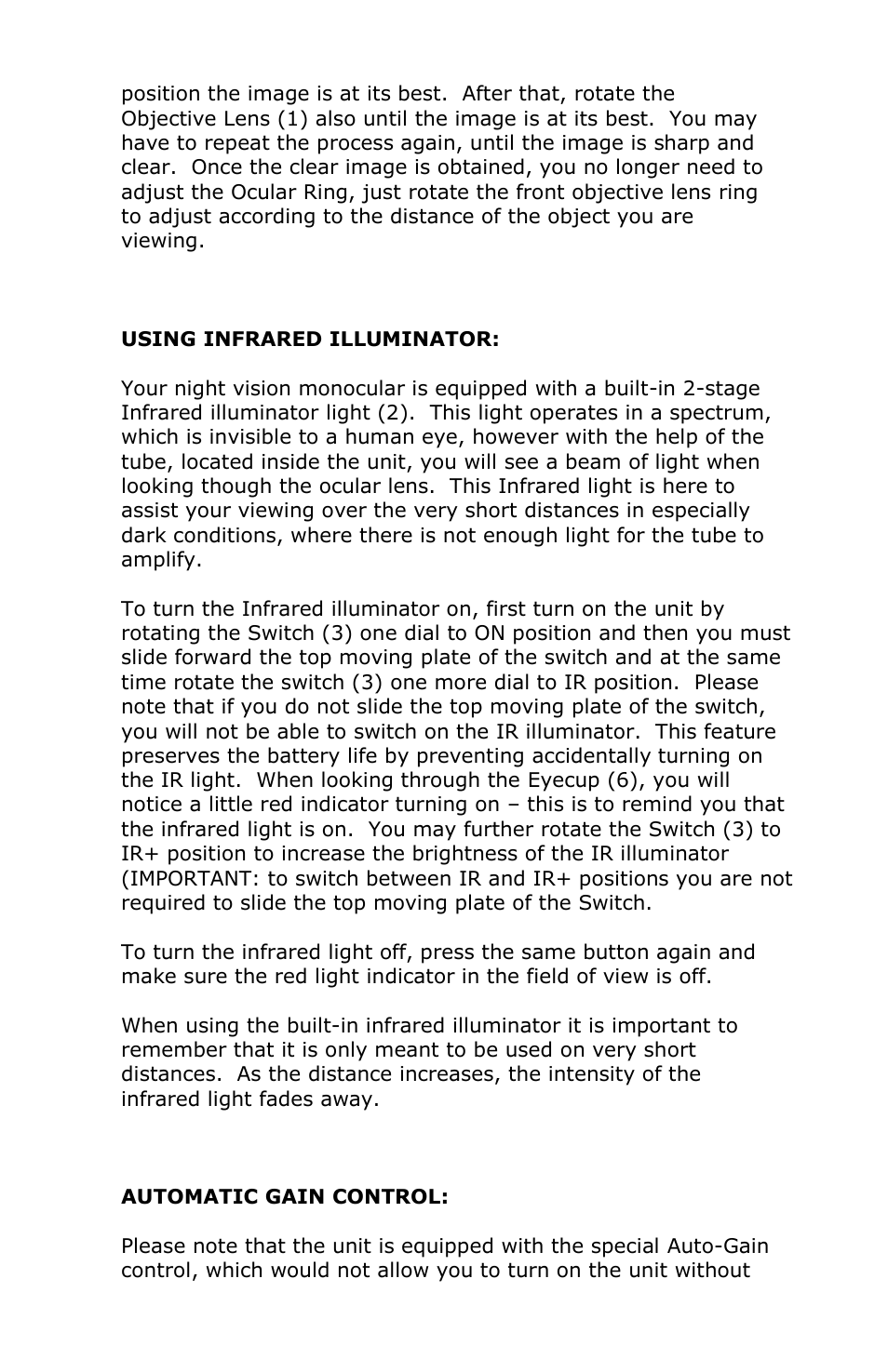 Luna Optics LN-EM1-MS User Manual | Page 5 / 8