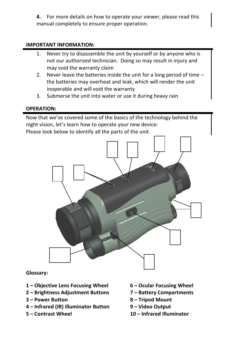 Luna Optics LN-DM50 User Manual | Page 2 / 4