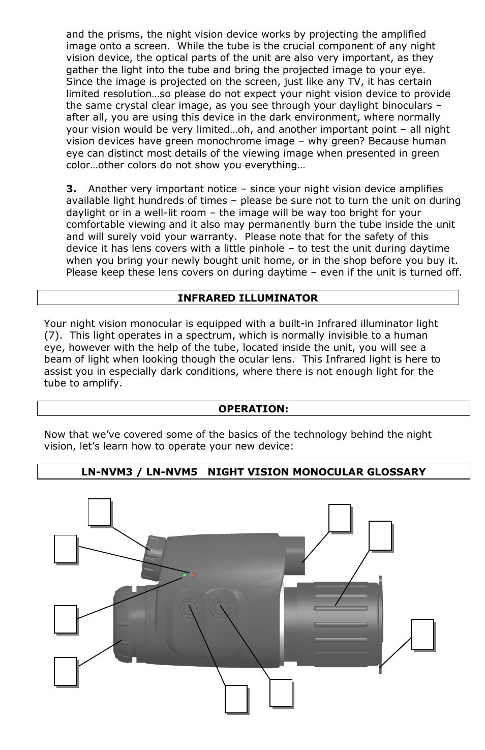 Luna Optics LN-NVM5 User Manual | Page 2 / 4