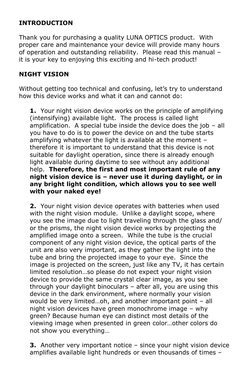 Luna Optics LDN-ERS36M User Manual | Page 2 / 8