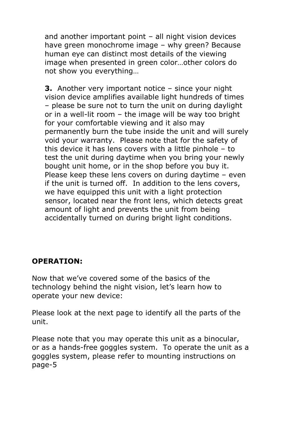 Luna Optics LN-PBG1-PRO User Manual | Page 3 / 8