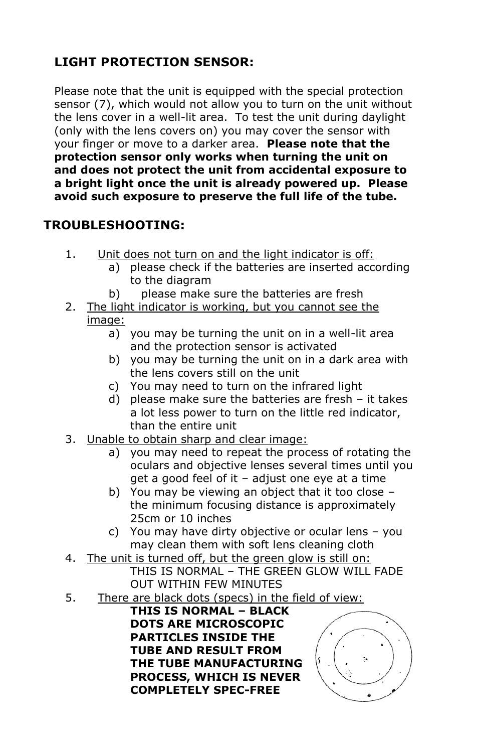Luna Optics LN-PBG1-PRO User Manual | Page 7 / 8