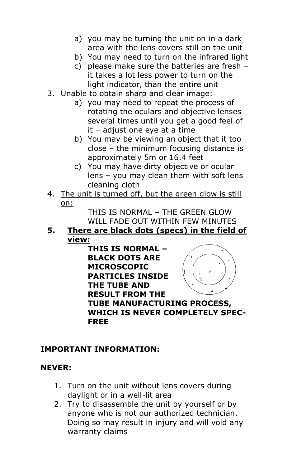 Luna Optics LN-PB7 User Manual | Page 7 / 8