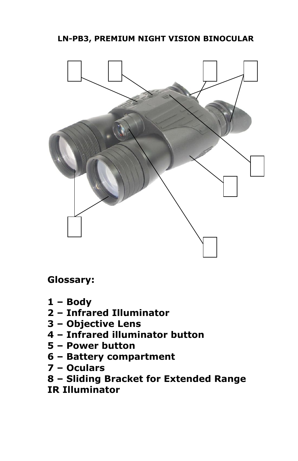 Luna Optics LN-PB3 User Manual | Page 4 / 8