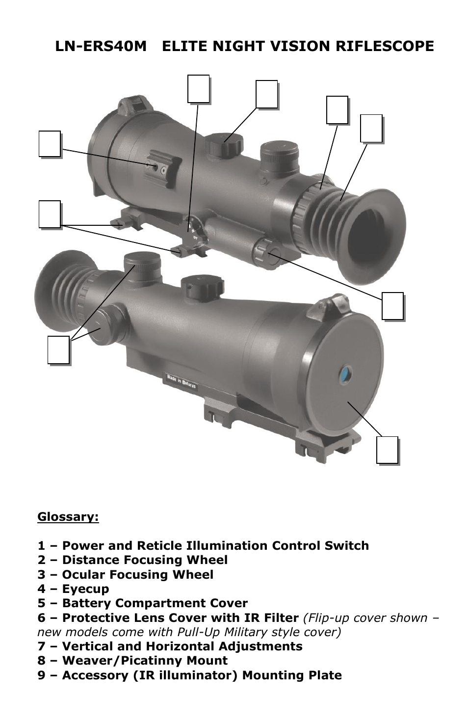 Luna Optics LN-ERS40M User Manual | Page 4 / 8