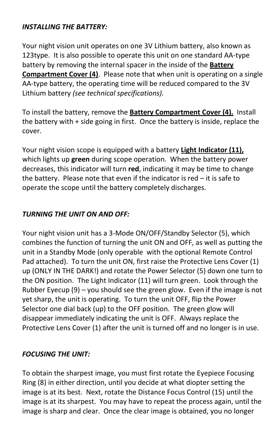 Luna Optics LN-SPRS-4 User Manual | Page 4 / 8