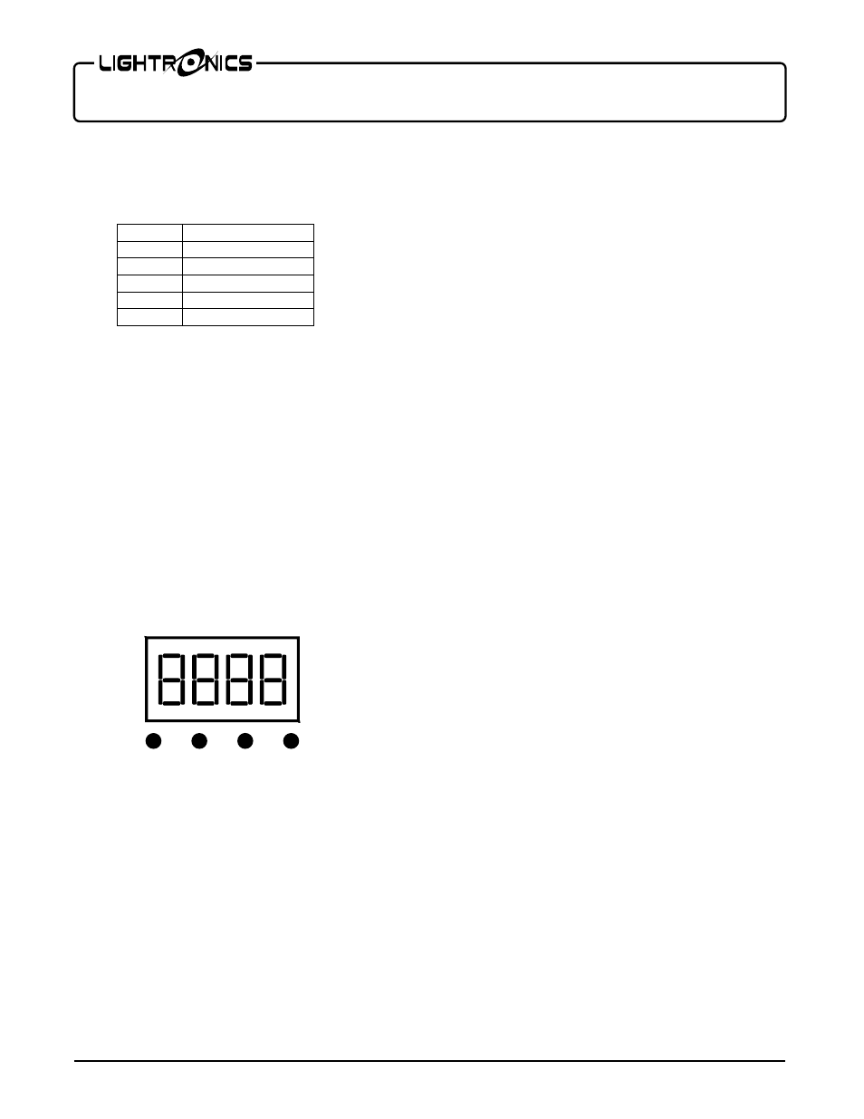 Lightronics FXLD836C4I User Manual | Page 2 / 6