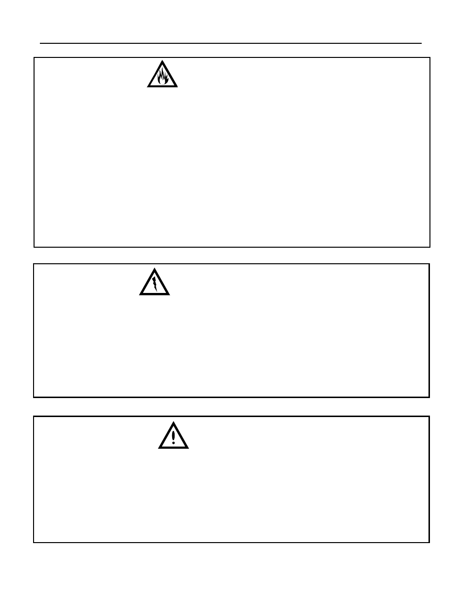 Profile spot575, Warning, Caution | User manual | Lightronics FXELP10 (prior to May 2009) User Manual | Page 3 / 4
