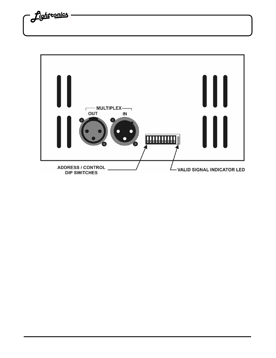 As–42l compact dimmer | Lightronics AS42L User Manual | Page 2 / 6