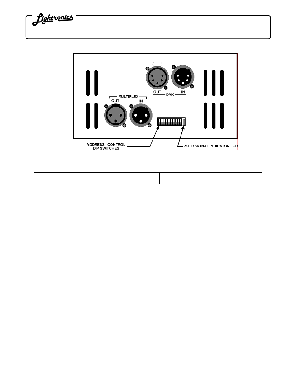 Lightronics AS42D User Manual | Page 2 / 6
