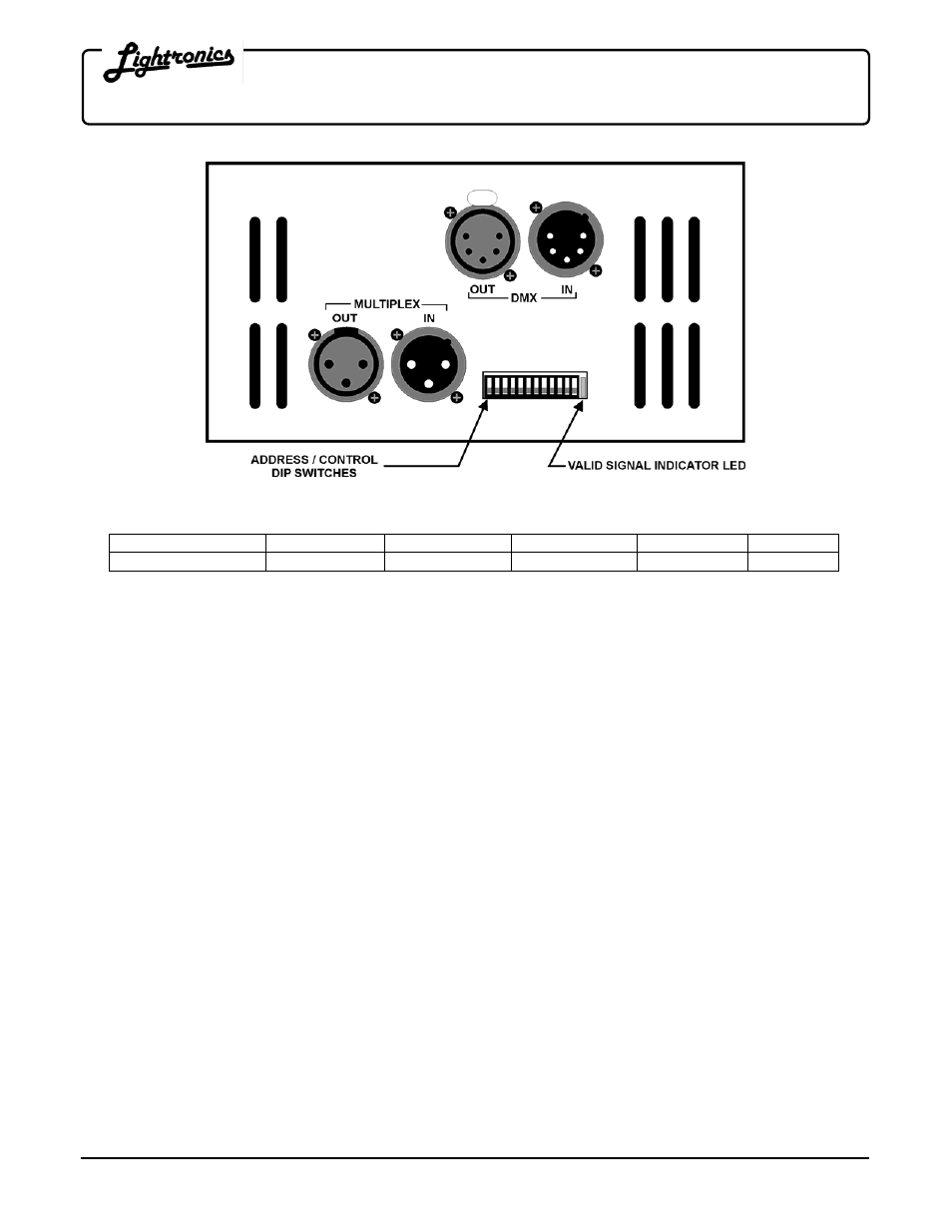 As-62d compact dmx dimmer | Lightronics AS62DC User Manual | Page 2 / 6