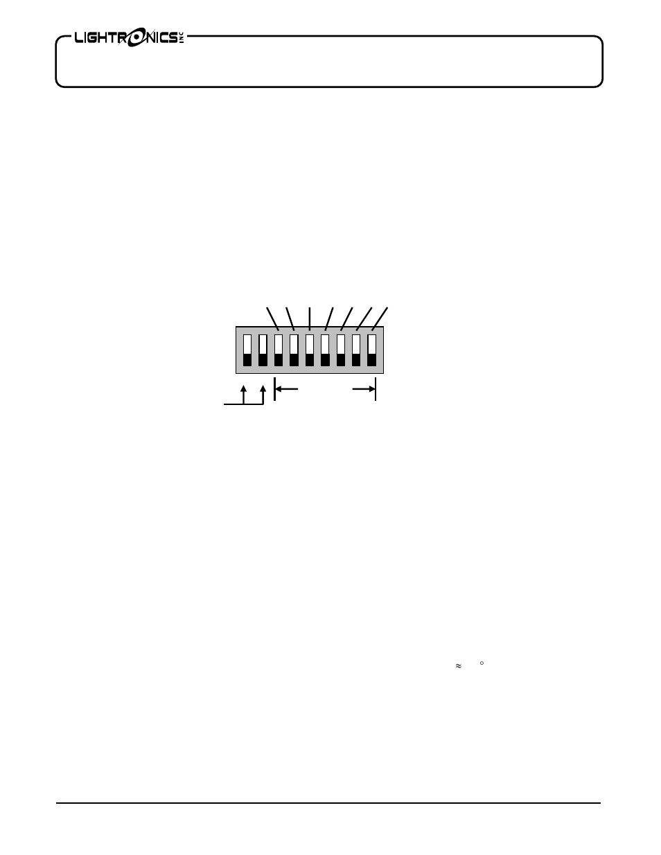 Re - 82 rack mount dimmer | Lightronics RE82D User Manual | Page 4 / 8