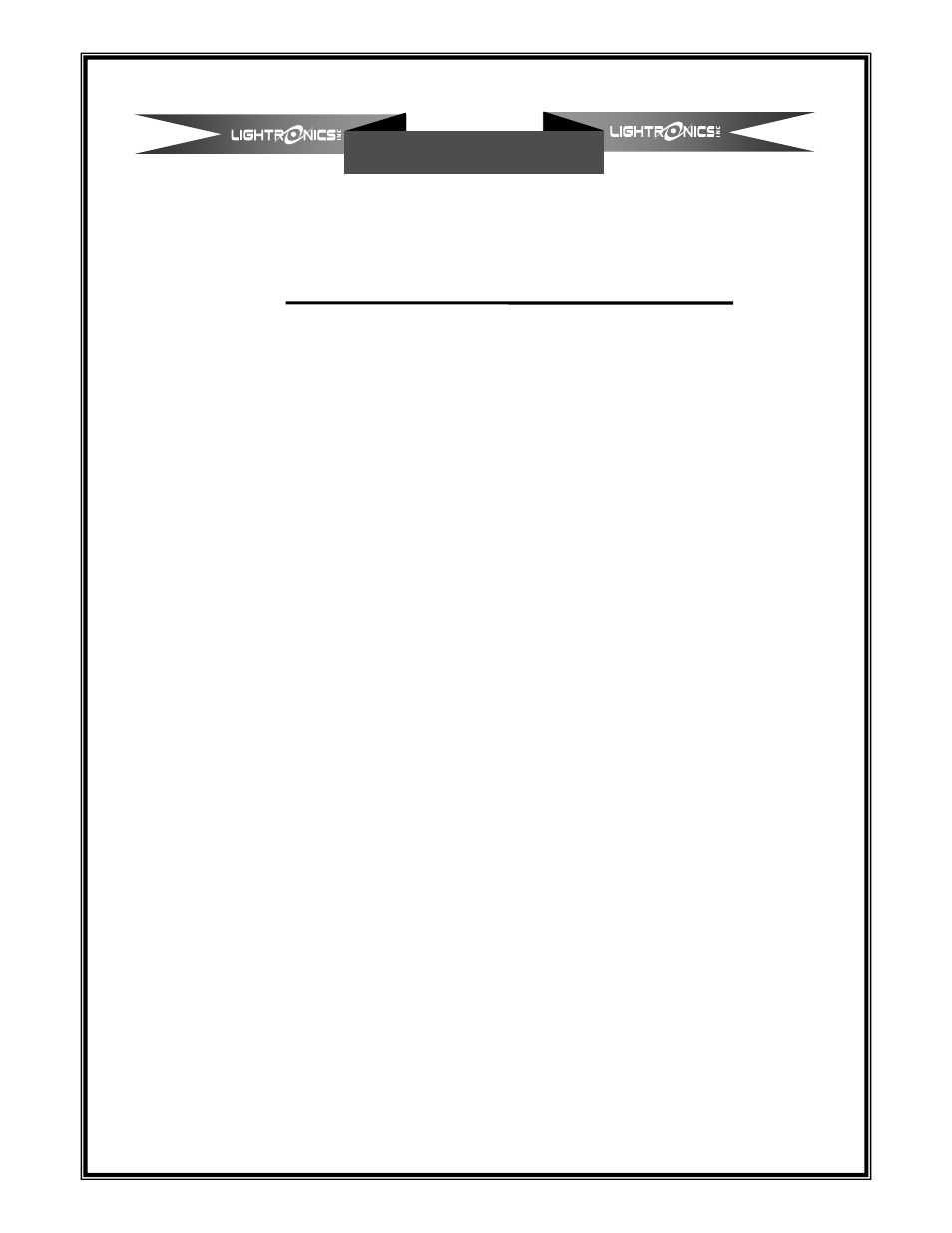 Warranty | Lightronics RE82D User Manual | Page 7 / 8