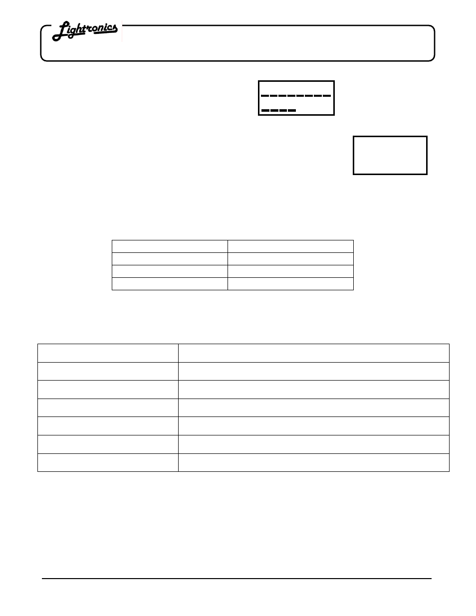 Menu, Chase# × 4ch seq | Lightronics RD121 User Manual | Page 8 / 14