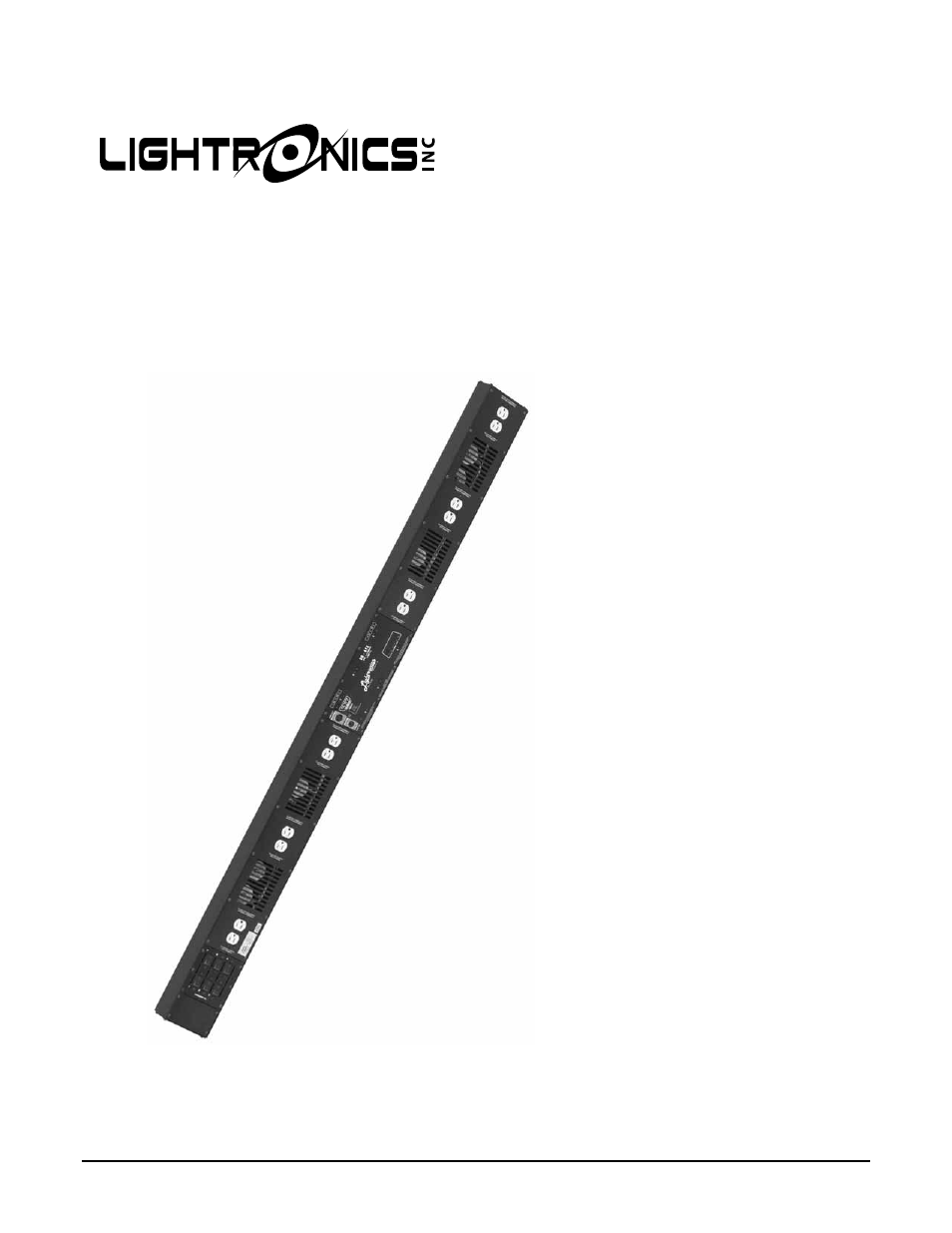 Lightronics DB624 User Manual | 10 pages