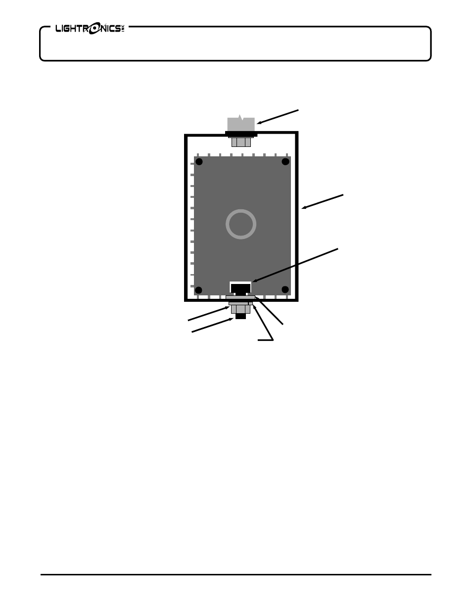 Db - 624 lightbar dimmer | Lightronics DB624 User Manual | Page 3 / 10