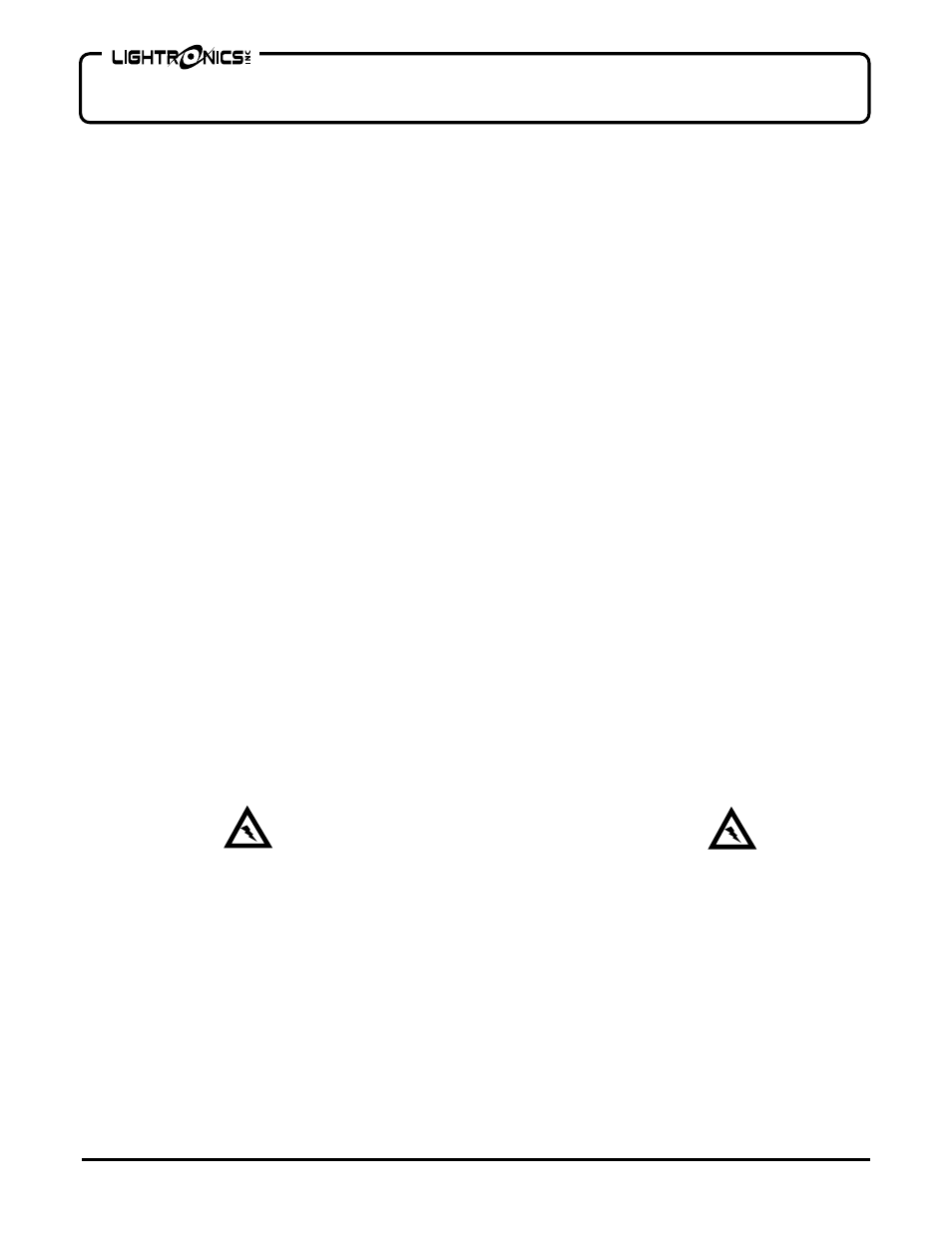 Db - 624 lightbar dimmer | Lightronics DB624 User Manual | Page 4 / 10
