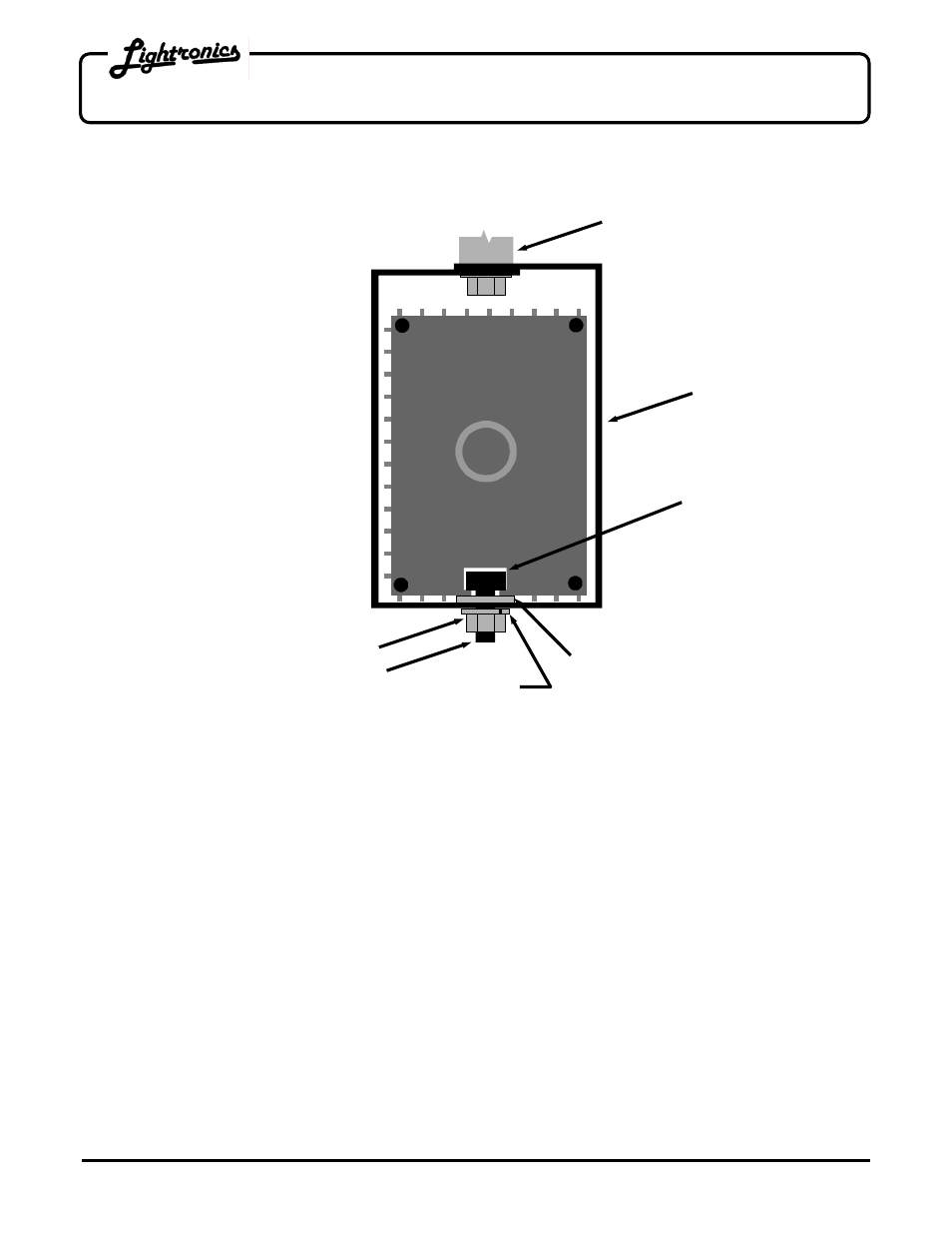 Db - 612 lightbar dimmer | Lightronics DB612 User Manual | Page 3 / 10
