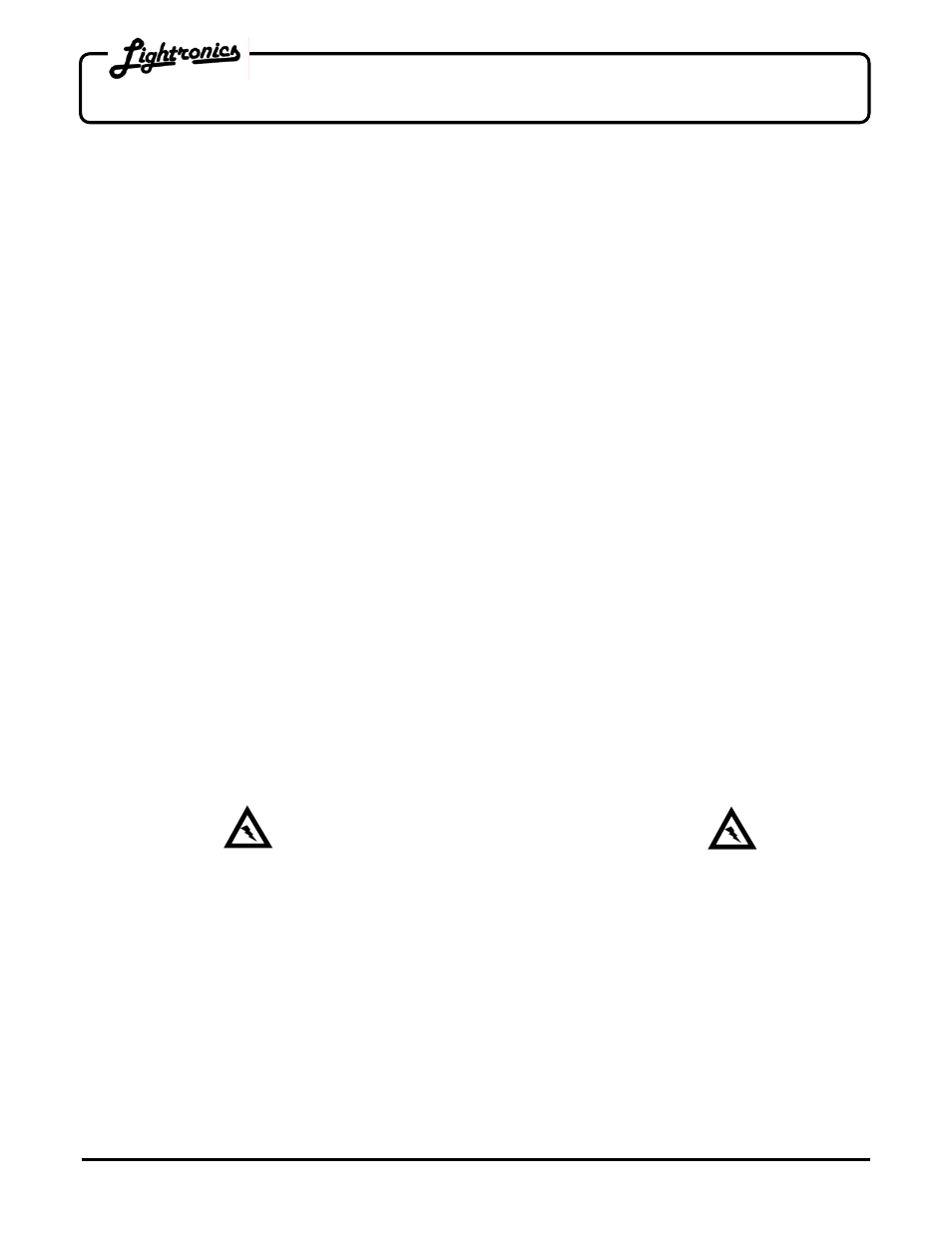 Db - 612 lightbar dimmer | Lightronics DB612 User Manual | Page 4 / 10