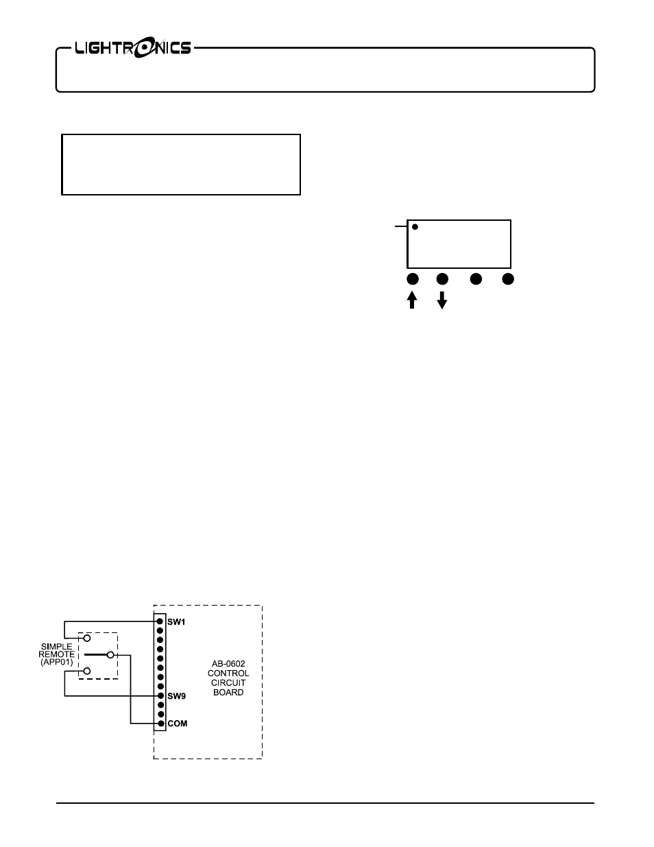 P a c a | Lightronics AB0302A User Manual | Page 4 / 10