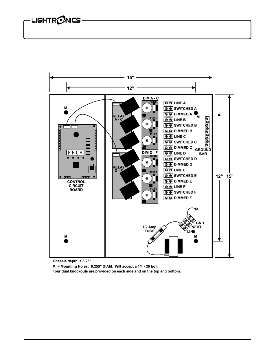 Lightronics AB0302A User Manual | Page 9 / 10