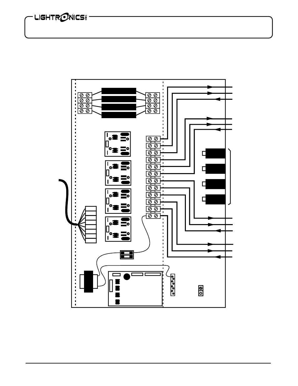 Fl-4020 fluorescent ballast controller | Lightronics FL2020D User Manual | Page 2 / 6