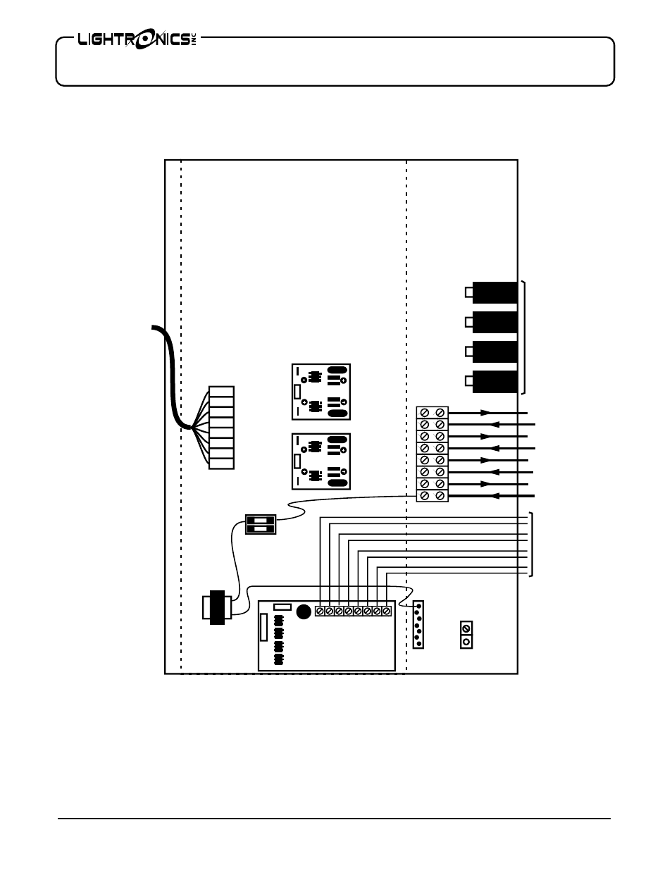 Fl-4020 fluorescent ballast controller | Lightronics FL2020D User Manual | Page 3 / 6