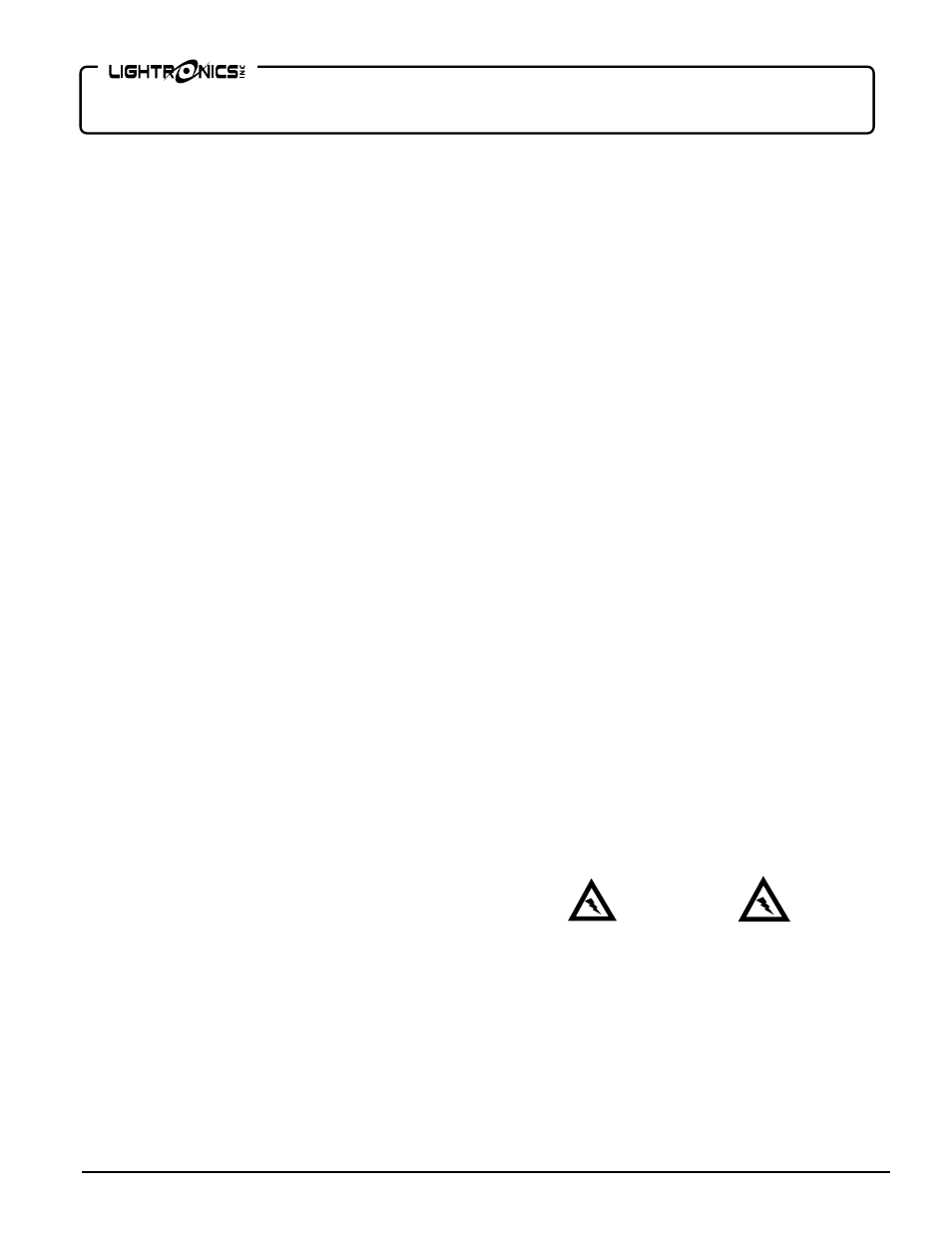 Ar – 1202, Architectural dimmer | Lightronics AR1202 User Manual | Page 3 / 22